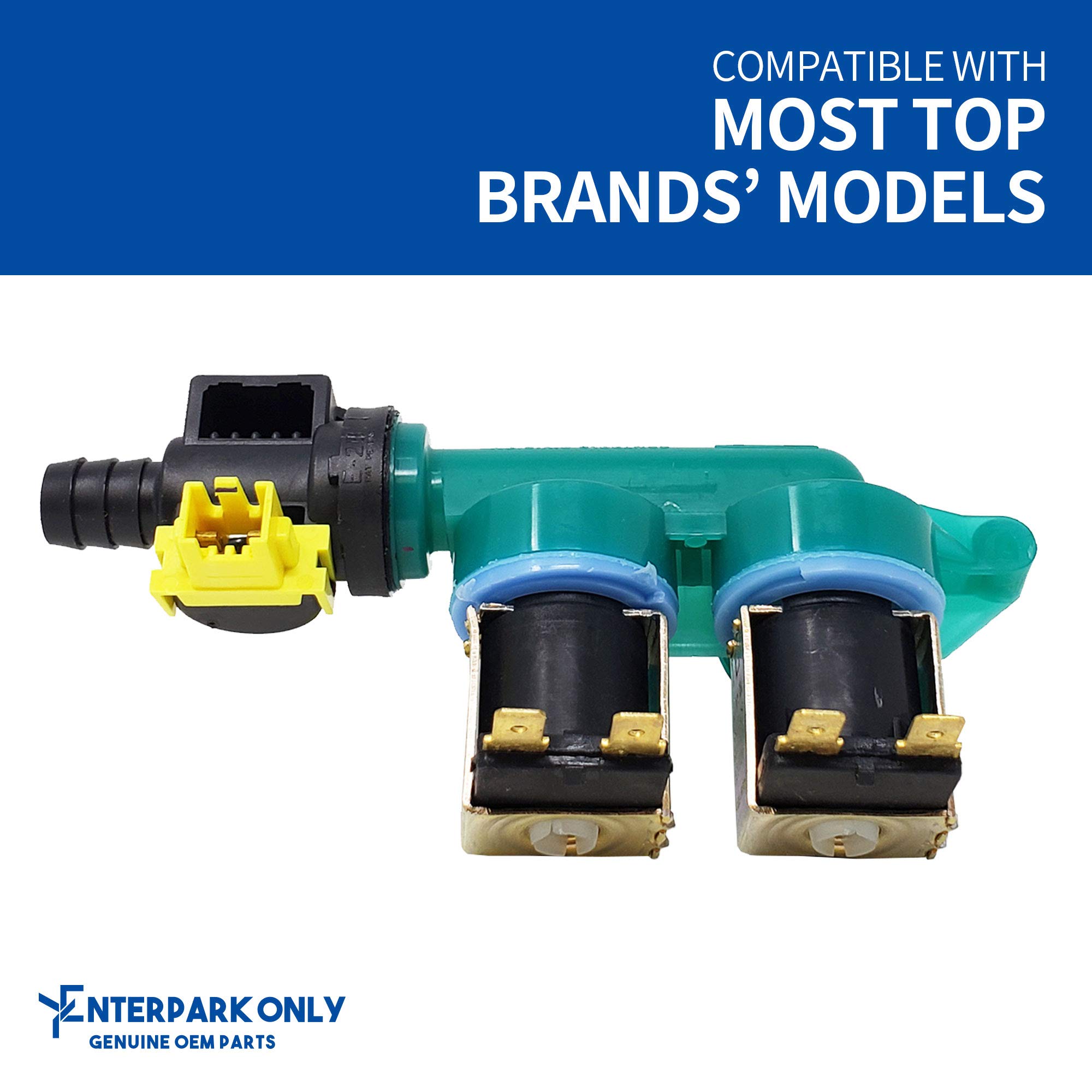 Amazon.com: 8578341 8578340 Enterpark Washer Water Inlet Valve